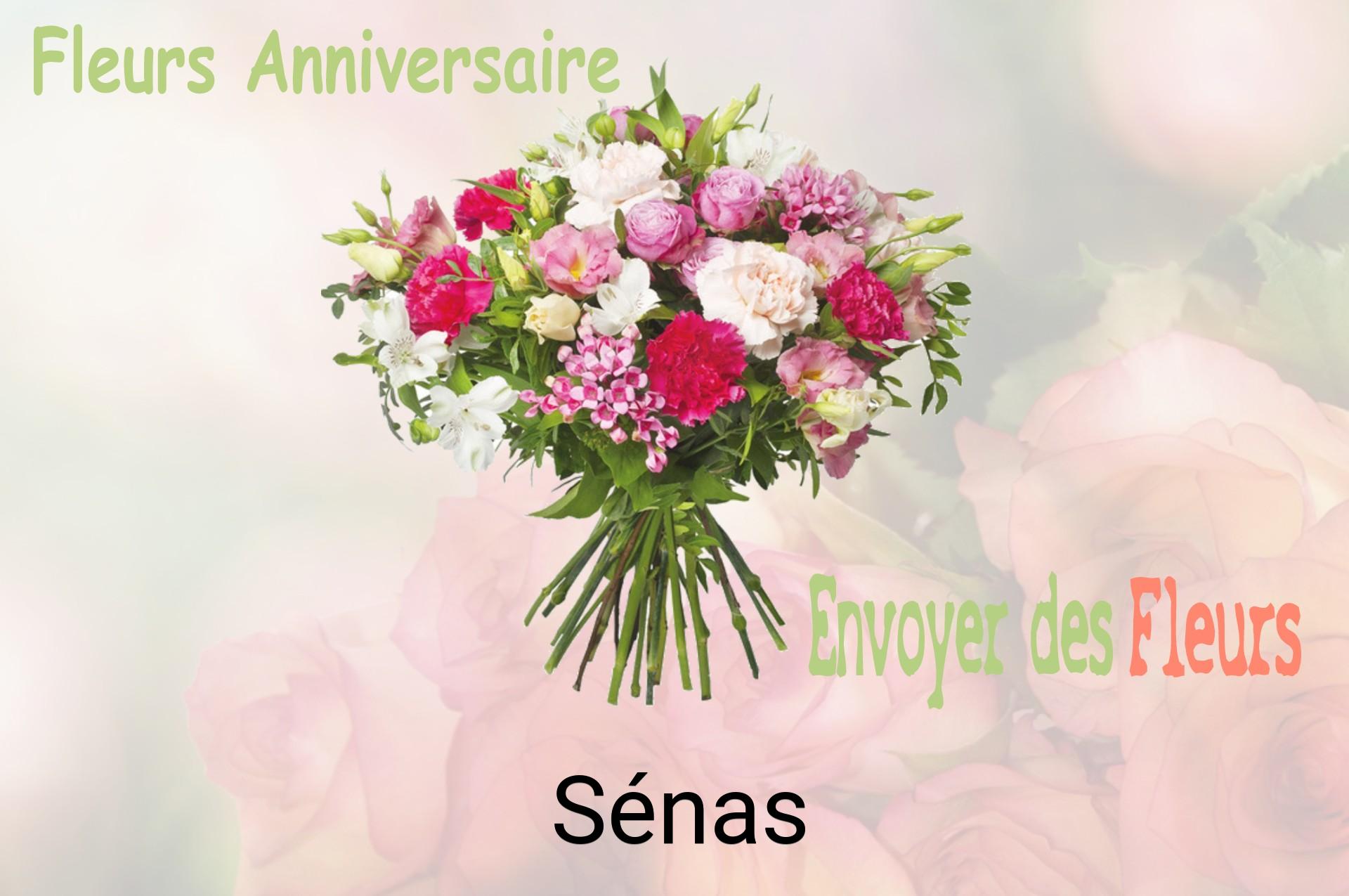 Bouquet de fleurs d’anniversaire livré à Sénas